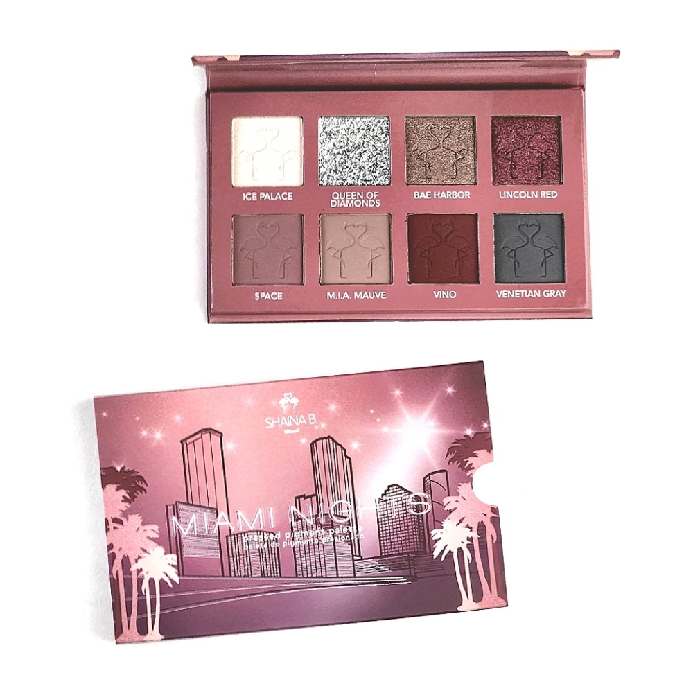 Shaina B. Miami Nights Pigment Palette 8 Shades